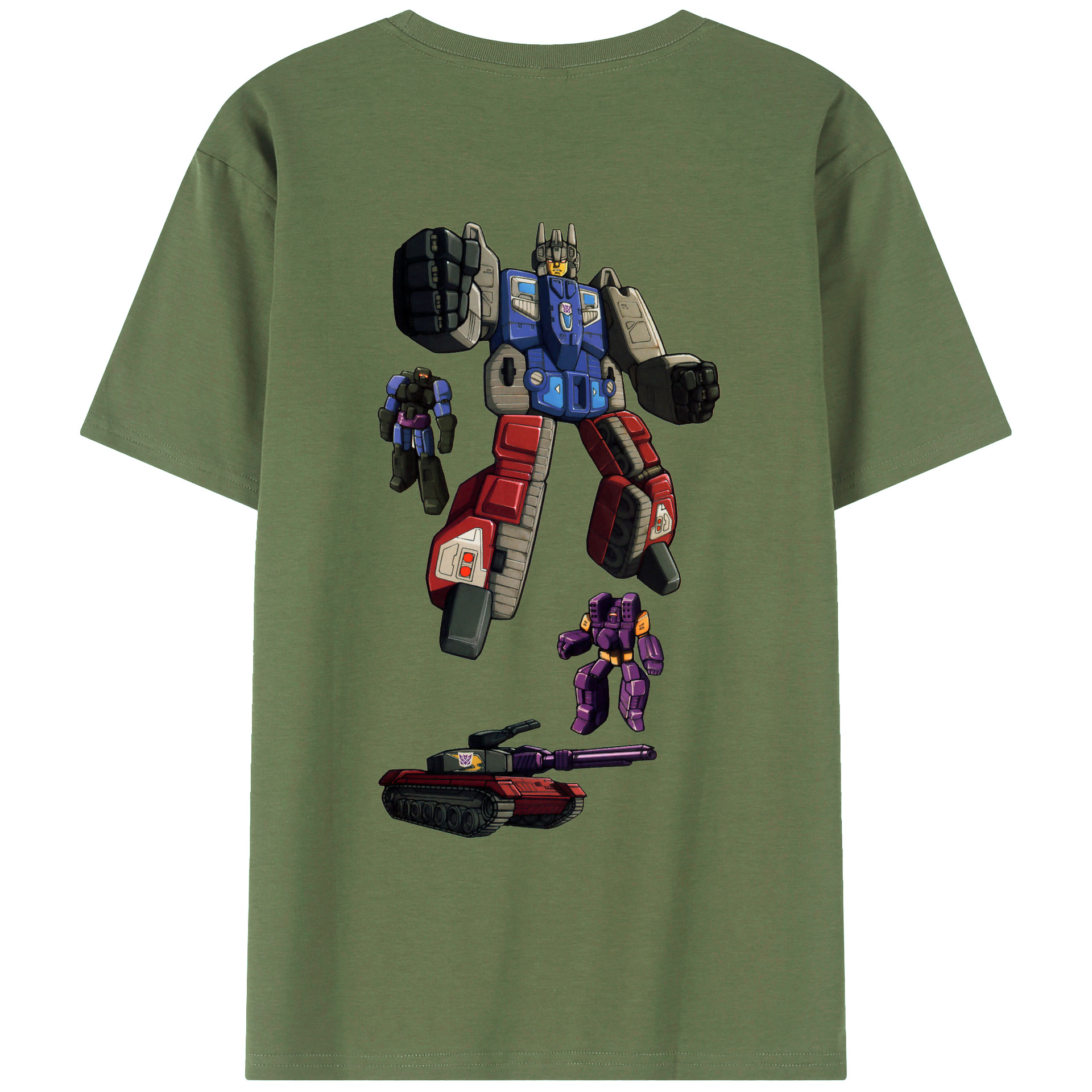 （画像用）  綿100％ メンズ半袖Tシャツ（バックプリント） 通気性